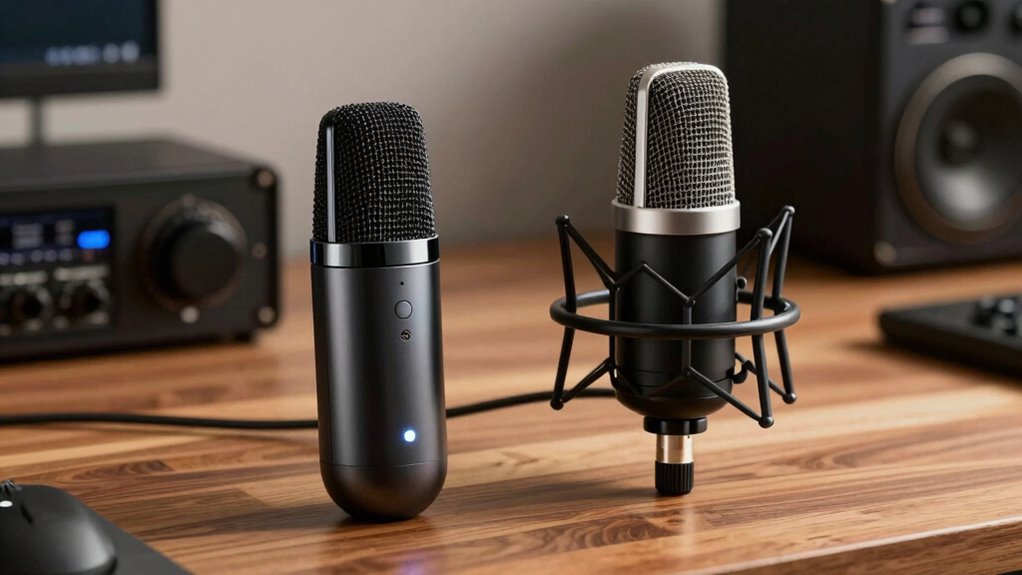 microphone types and connectivity