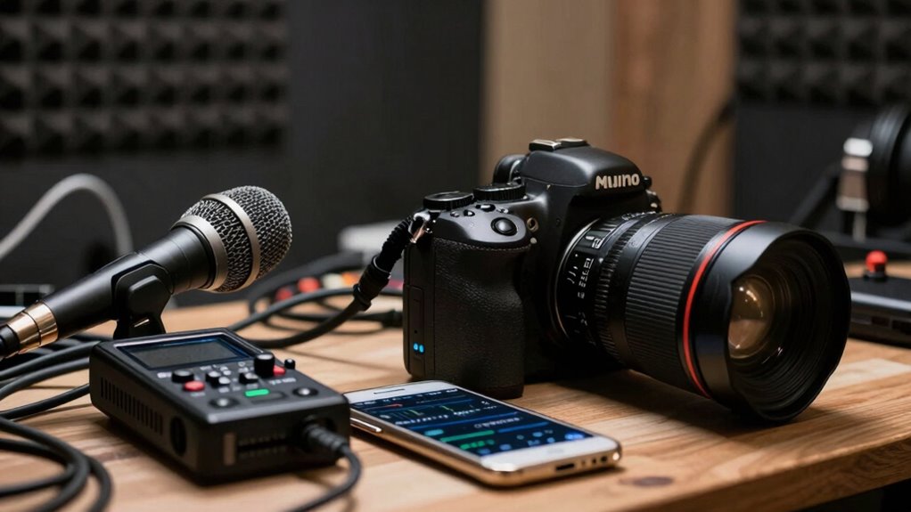 optimize microphone monitor levels