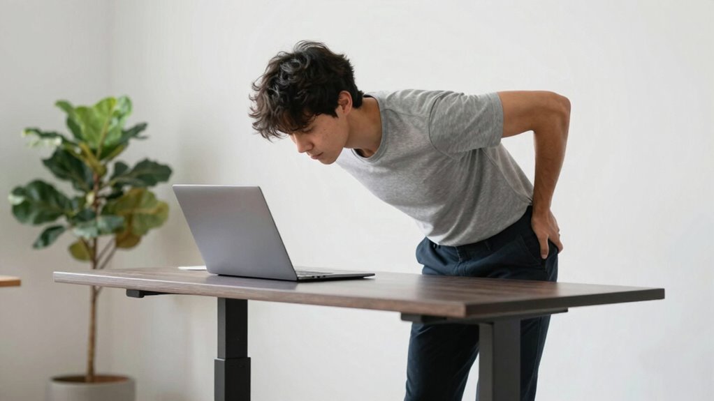 proper desk height importance