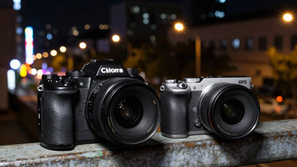 sensor size enhances low light clarity