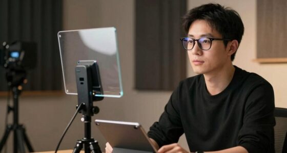 solo creators adopt teleprompters