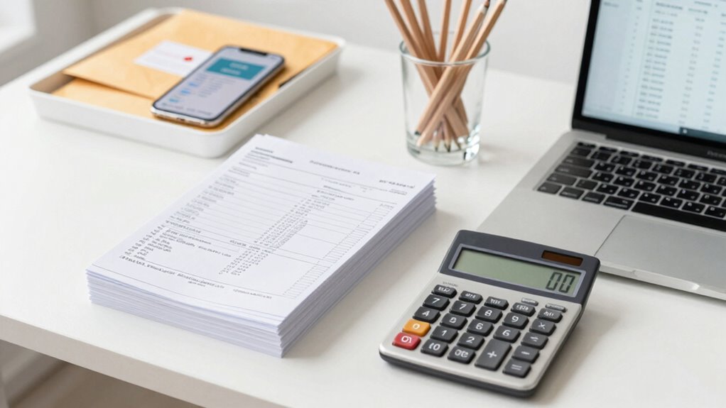 organized receipts simplify taxes
