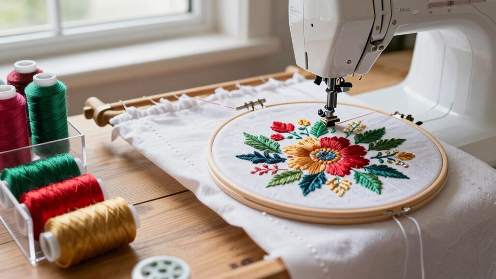selecting essential embroidery equipment
