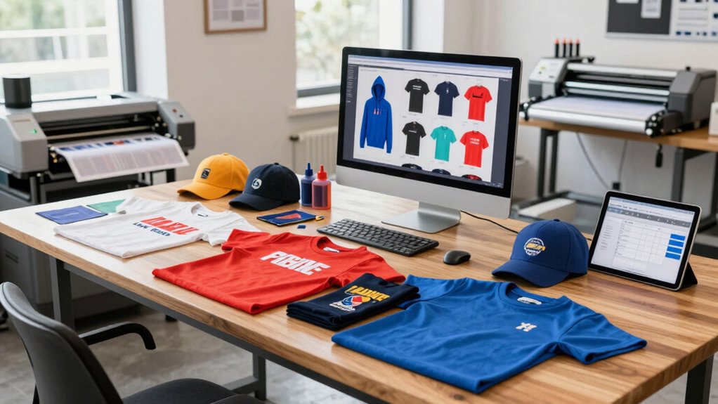 streamline custom apparel workflow