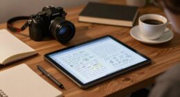bloggers research with tablets