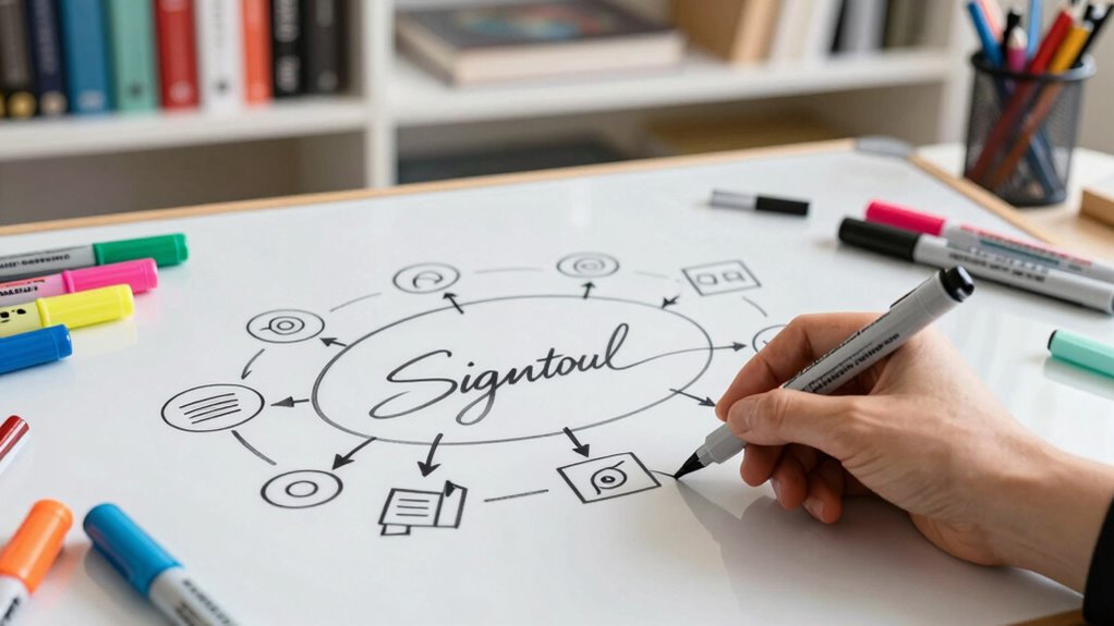 create memorable signature system