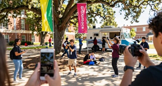 creating campus life content