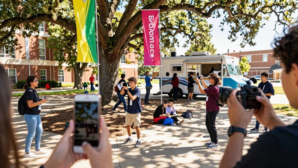 creating campus life content