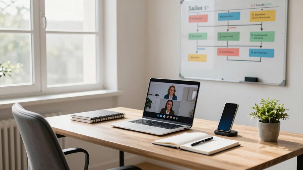 efficient remote sales organization