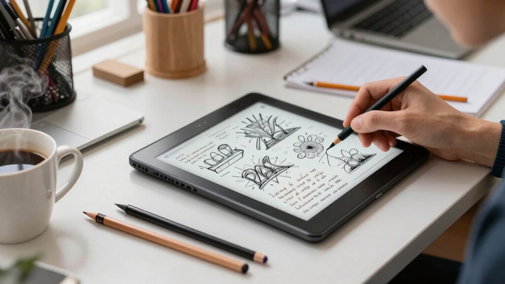 lightweight eye friendly creative tool