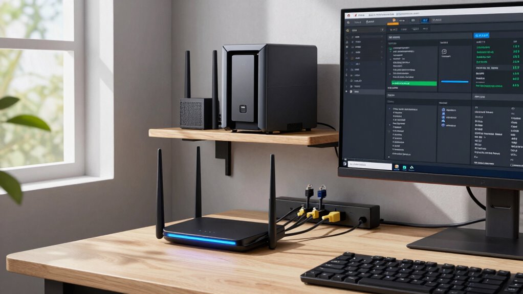 optimized secure home network