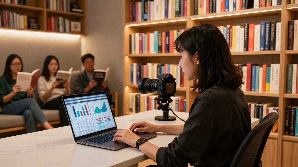 own audience through email