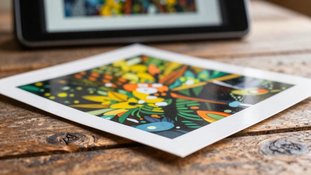 tactile authentic print experience