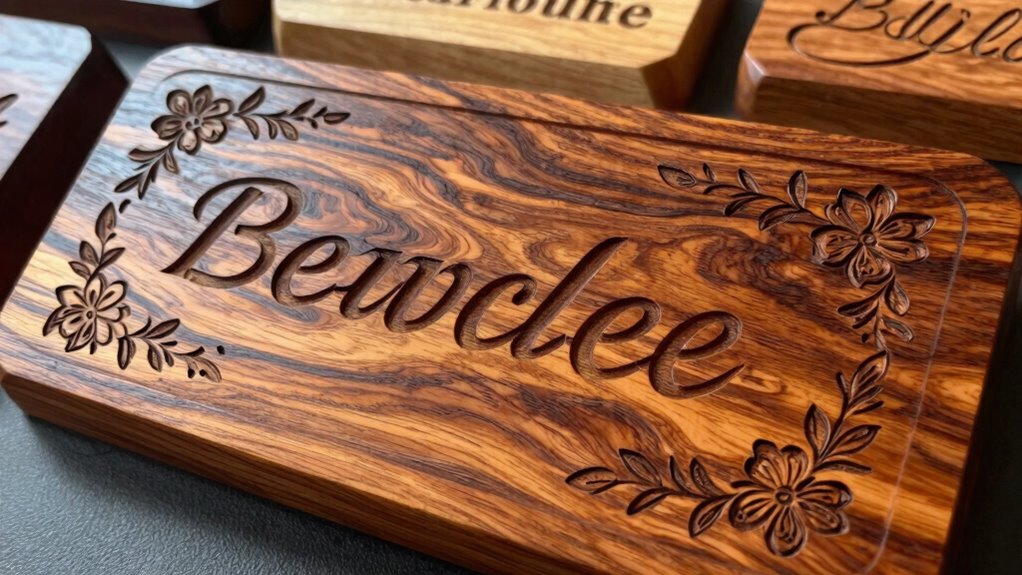 unique customizable wooden items