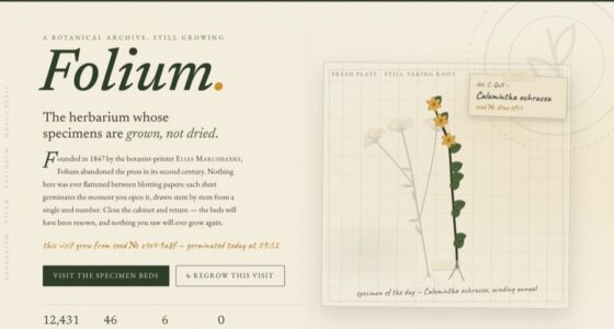 FOLIUM — A Living Herbarium (FABLE/175)