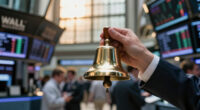 Trump rings Wall Street's opening bells as he ties his presidency to stock market gains