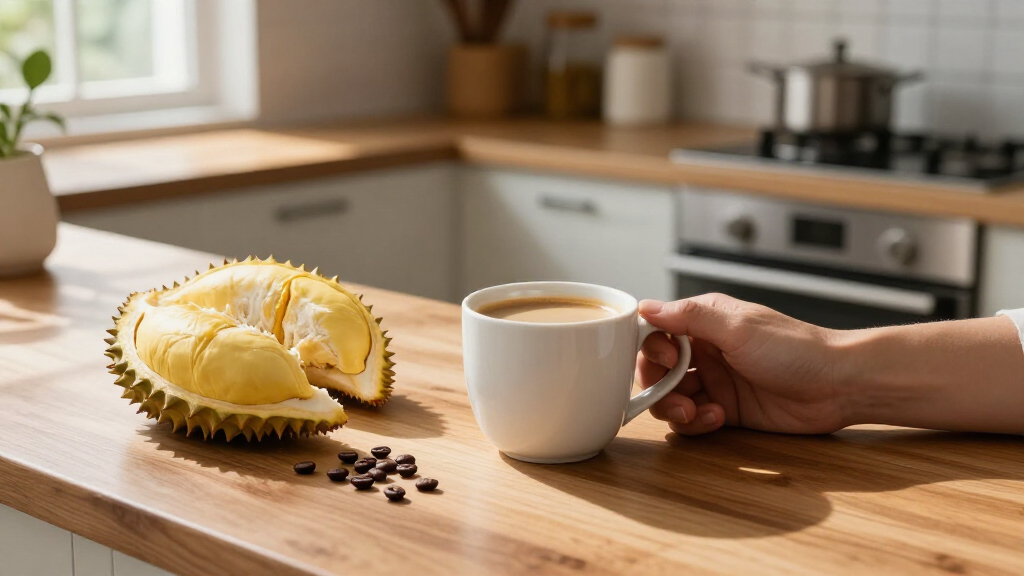 A Cup Of Fresh Durian Coffee: The New Shu Road Comes To Life