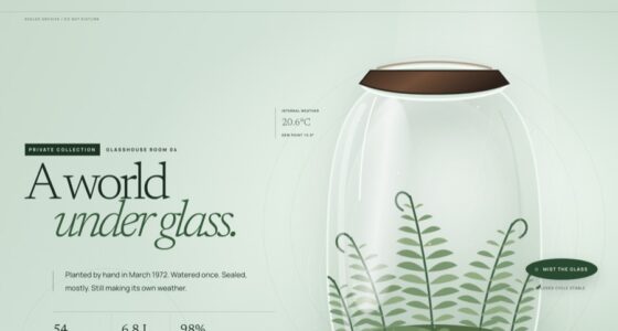 Vivarium № 55 — A Sealed Glass World (FABLE/175)